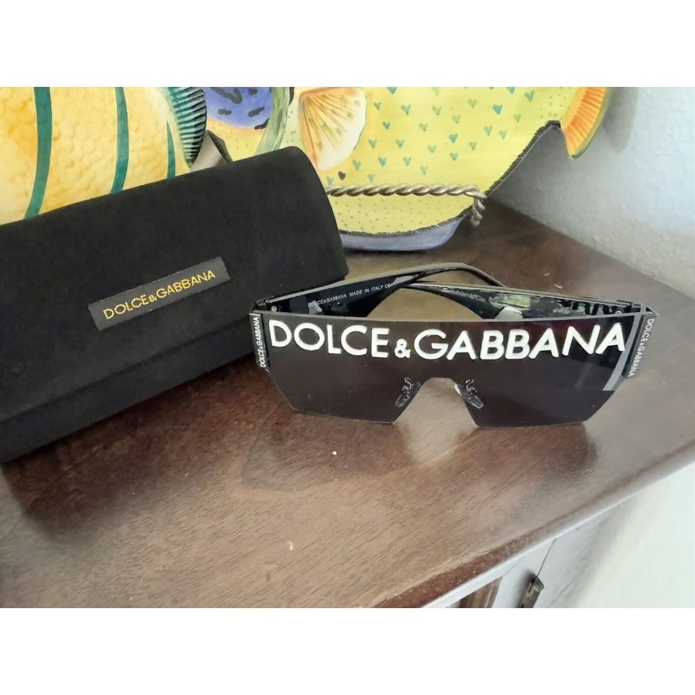 Dolce & Gabbana Bold Black Sunglasses